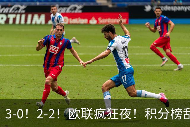 3-0！2-2！欧联疯狂夜！积分榜乱了：米兰惨败跌至第24，尤文第7